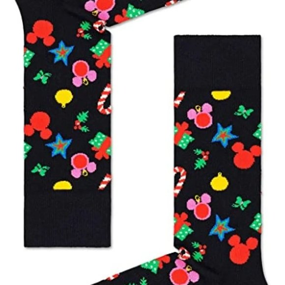 Happy Socks 4-Pack Disney Holiday Gift Set - Men's/Women's : US Sock Size 9-11 - Picture 2 of 5
